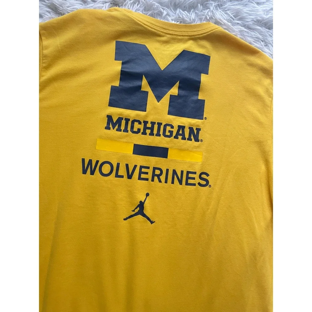 Nike Dri-Fit Jordan University of Michigan Wolverines T-Shirt